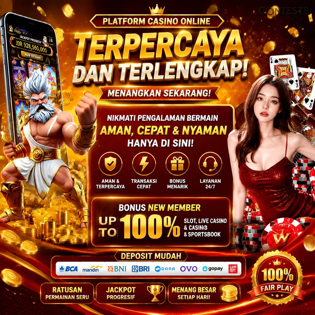 Ikon aplikasi contests resmi
